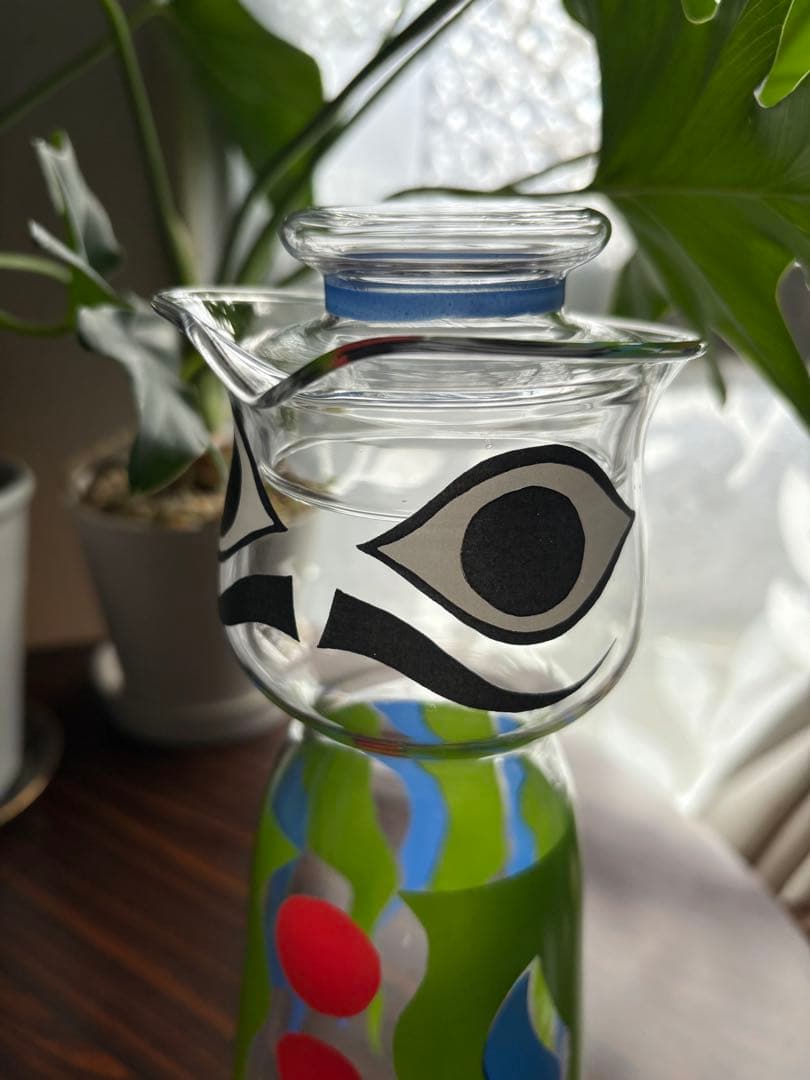 岡本太郎　水差し男爵　ガラス製ピッチャー