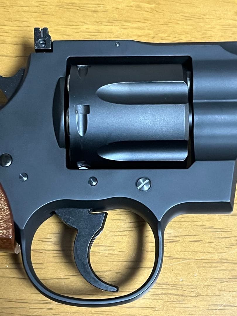 ☆美品☆ タナカ コルトパイソン 6inch R-model HW Black