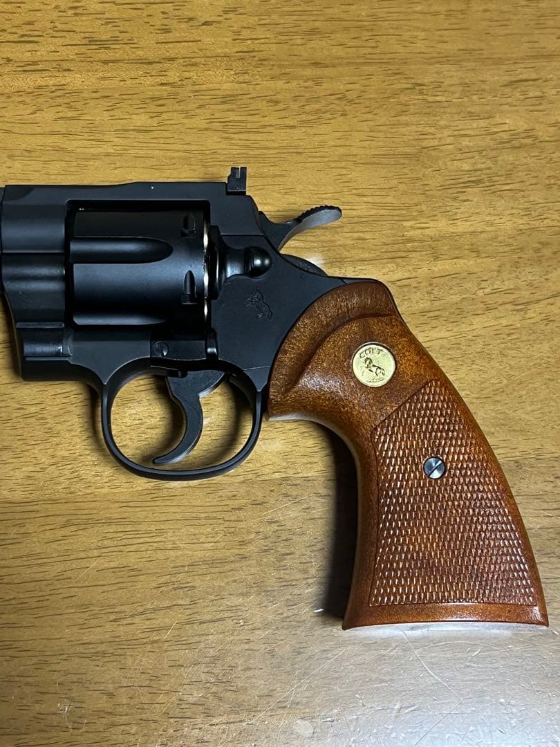 ☆美品☆ タナカ コルトパイソン 6inch R-model HW Black