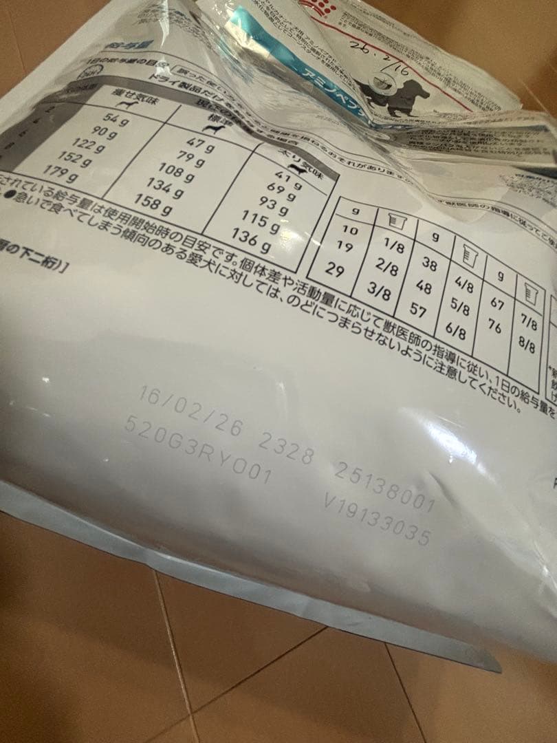 ロイヤルカナン　アミノペプチドフォーミュラ　３キロ　９キロ　新品未使用未開封