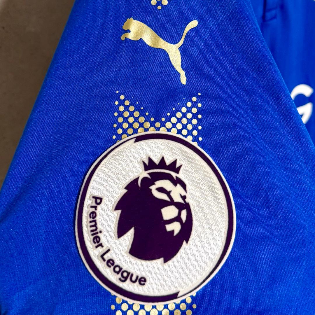 【美品！】17/18 レスター・シティFC ♯20 岡崎慎司【Lサイズ】ホーム