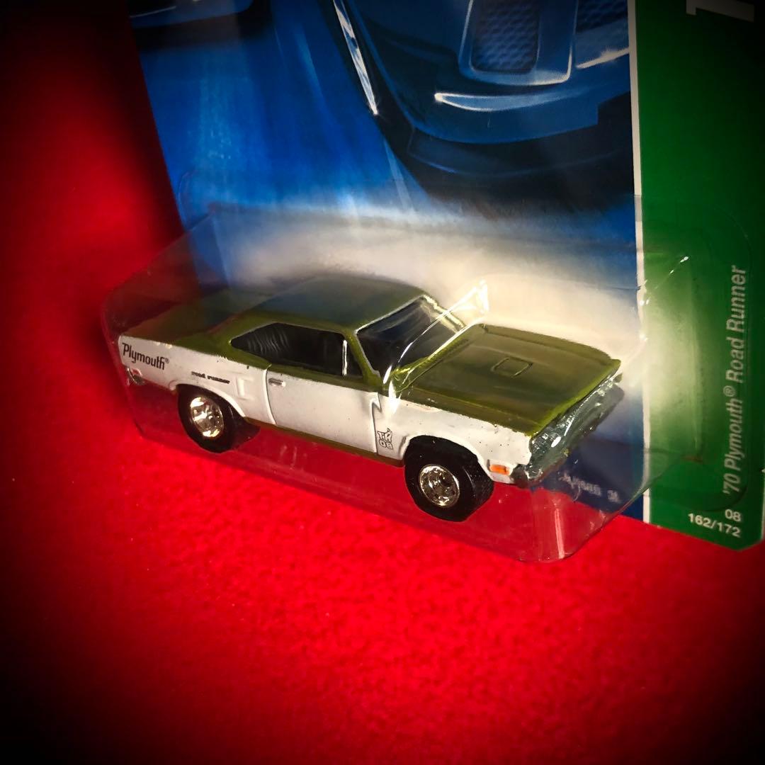 ミニカー HotWheel 70 Plymouth Road Runner T-Hunt$