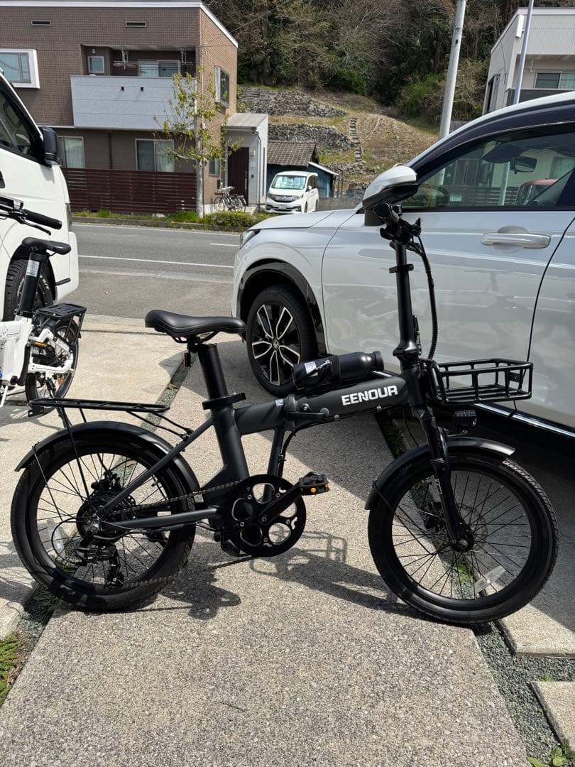 ☆ほぼ新品☆ EENOUR 折りたたみ電動アシスト自転車 C4 オプション付き