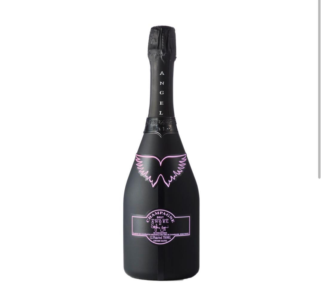 ANGEL CHAMPAGNE NV Brut HALO Pink 専用ケース付