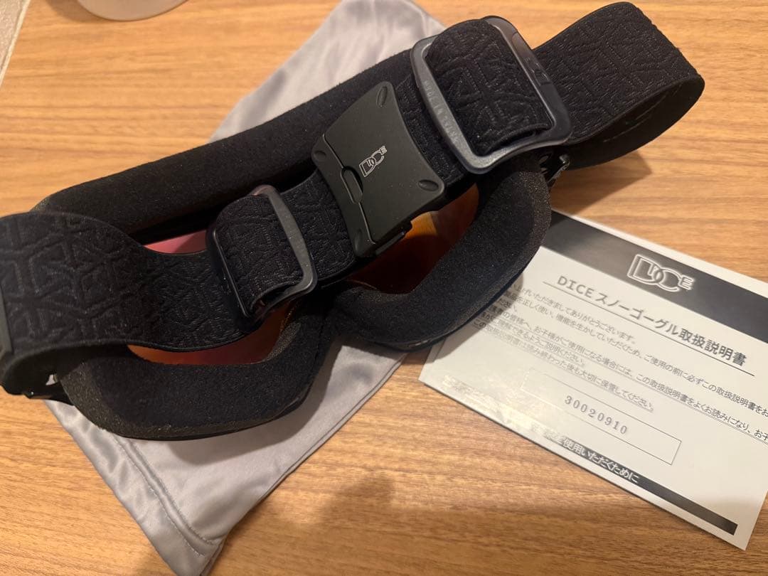 ダイス（DICE）スキースノーボードゴーグル 偏光レンズ BANK