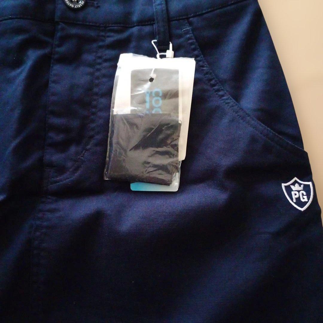 パーリーゲイツ クール＆ドライ ネイビースカート