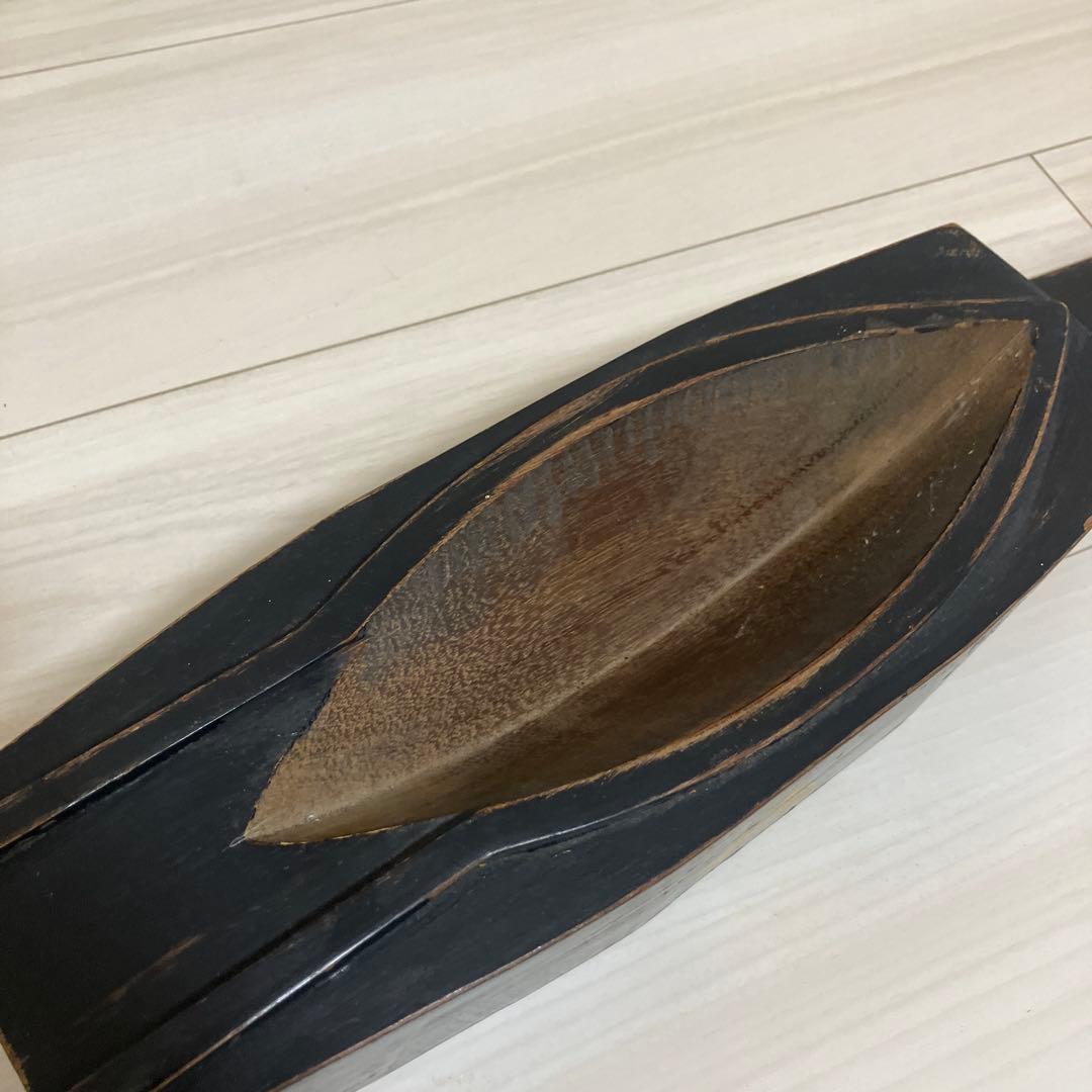 薬研 木製 古道具 アンティーク