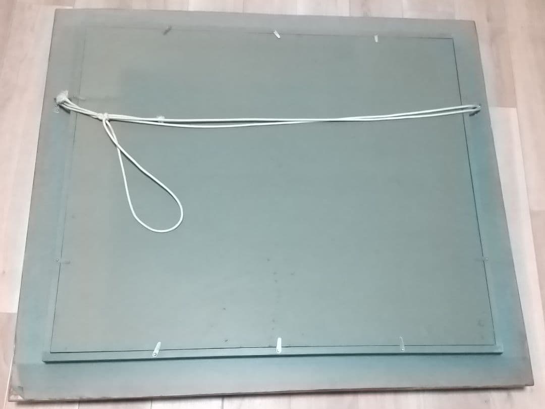 油絵用　アンティーク風　額縁　ガラス製パネル　金　ゴールド　豪華