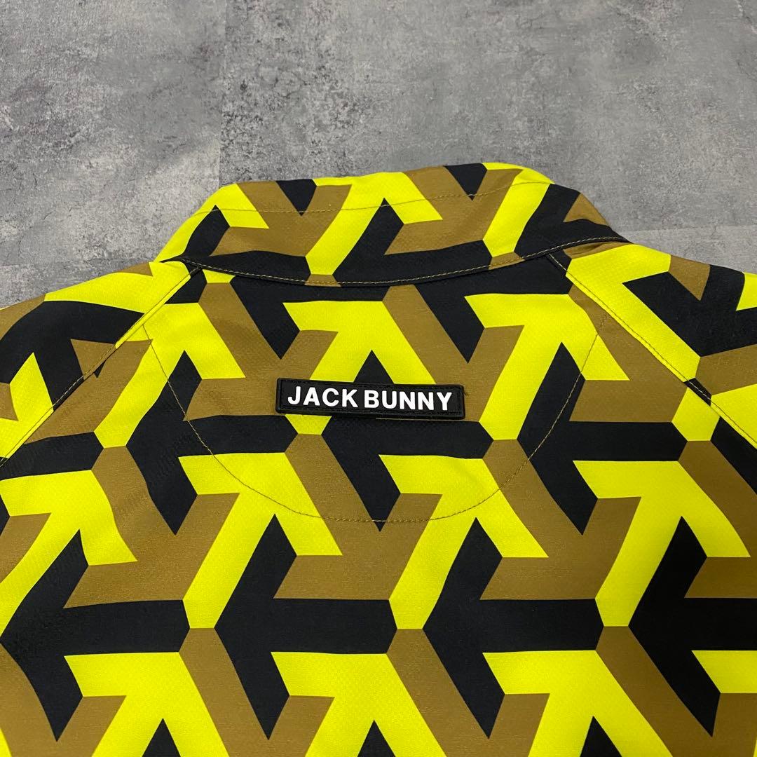 【新品】ジャックバニー　ブルゾン　ウィンドブレーカー　Mサイズ　イエロー