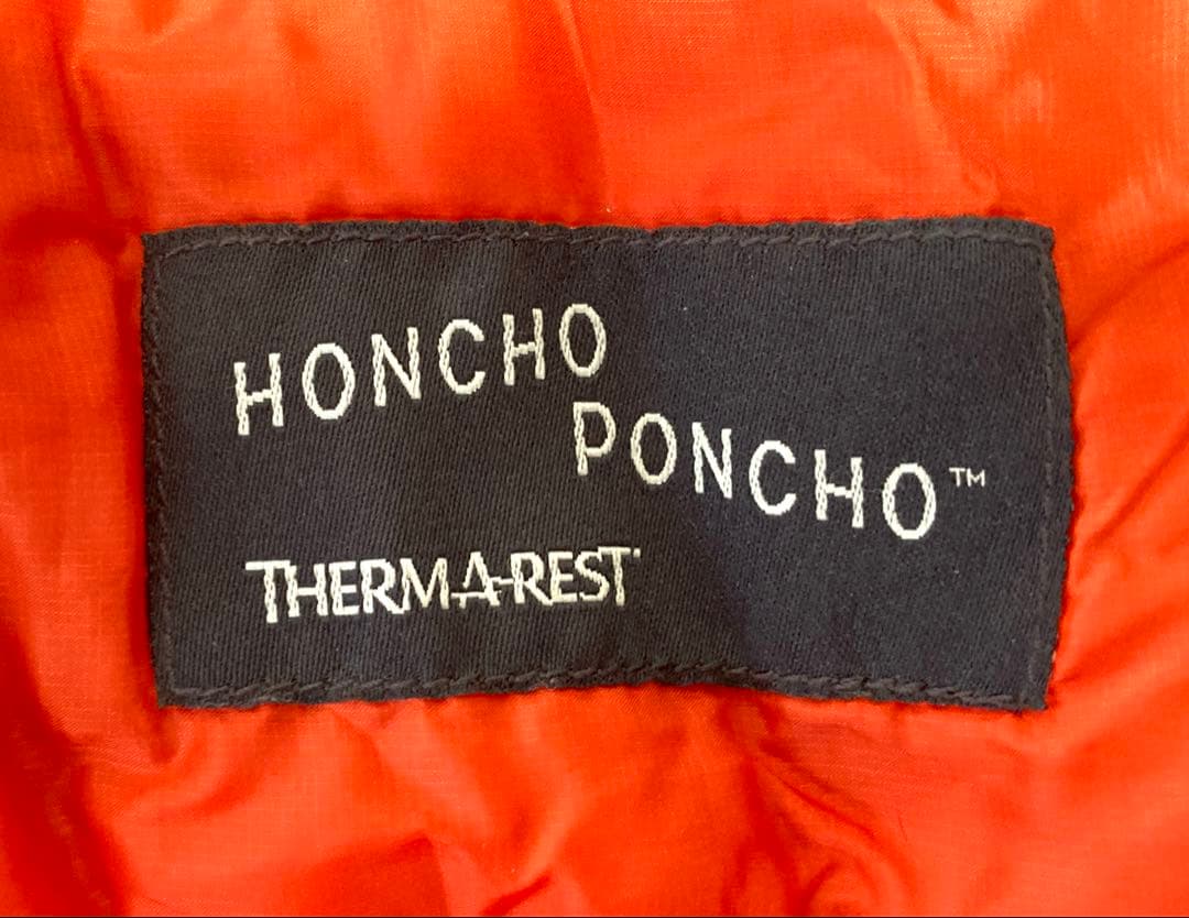 THERM-A-REST HONCHO PONCHO オレンジ