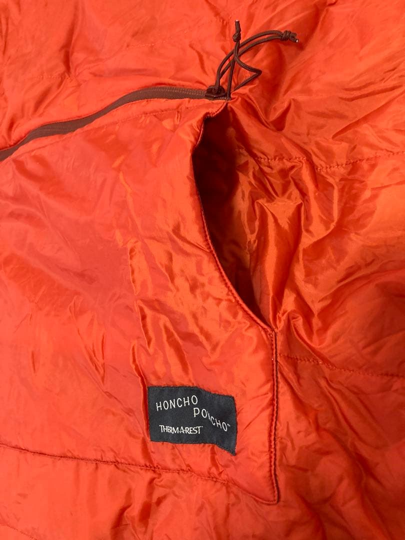 THERM-A-REST HONCHO PONCHO オレンジ