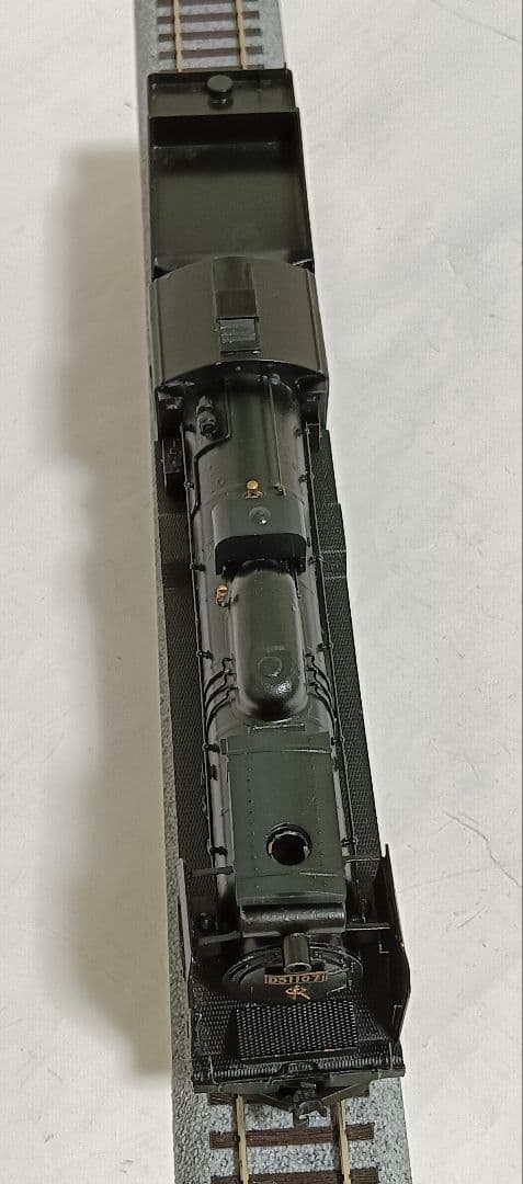 HOゲージ アダチ Ｄ51重装備蒸気機関車、メンテナンス済