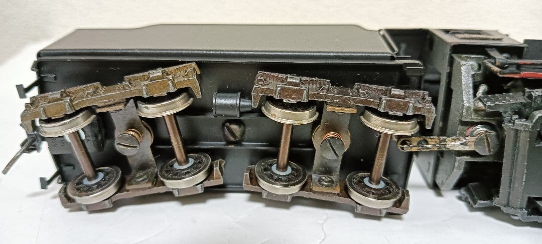 HOゲージ アダチ Ｄ51重装備蒸気機関車、メンテナンス済