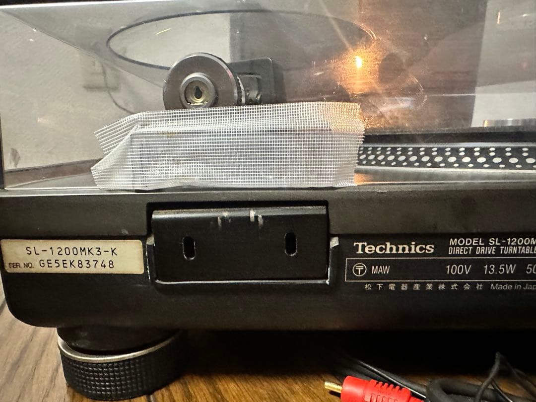 TECHNICS SL-200MK3 ターンテーブル1台