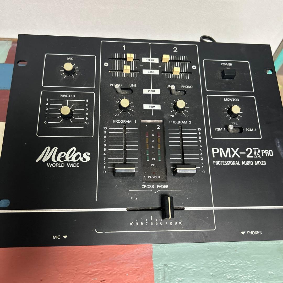 【美品】Melos メロス PMX-2 DJ ミキサー DMC公認