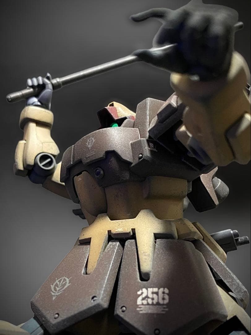 バンダイ HGUC 1/144 ドム•トローペン 塗装済み完成品