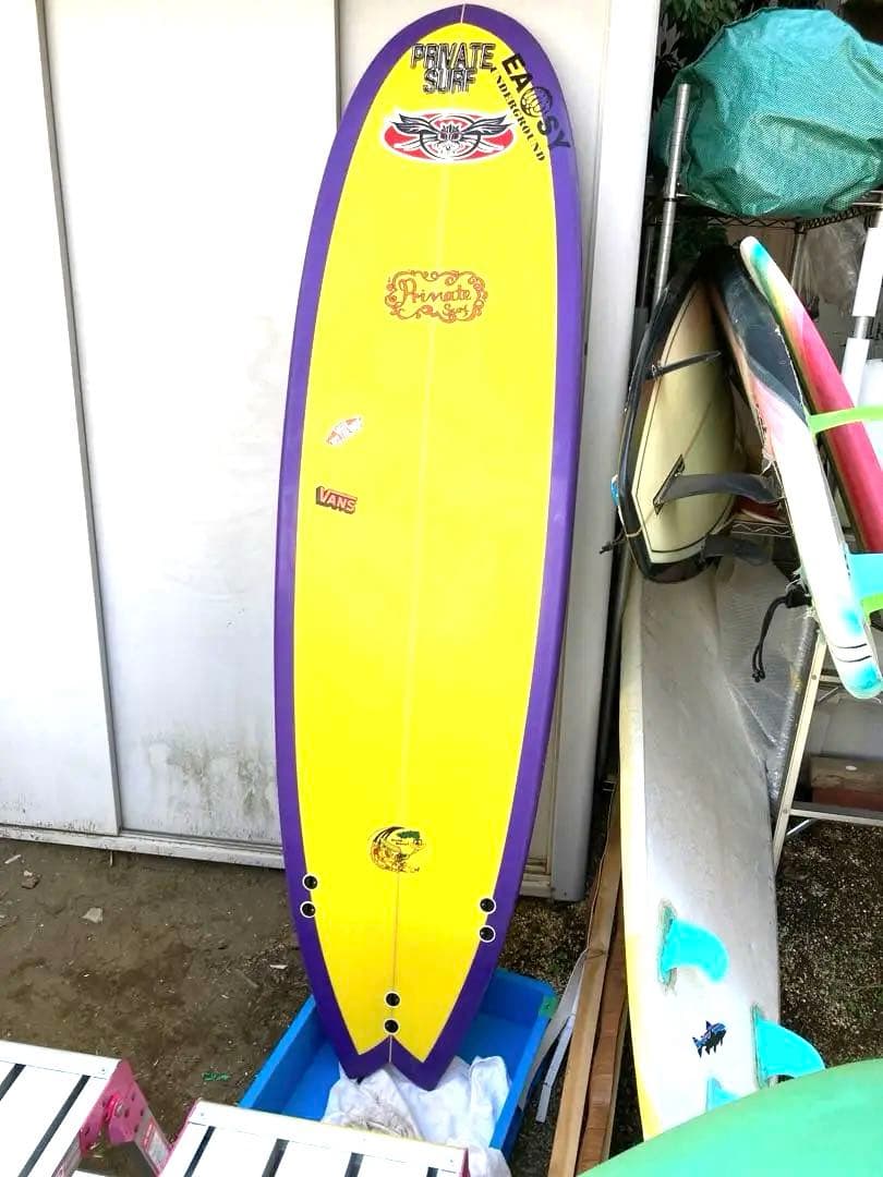 湘南オリジナルミッドレングスサーフボード、6.3手渡し 発送可コメントから