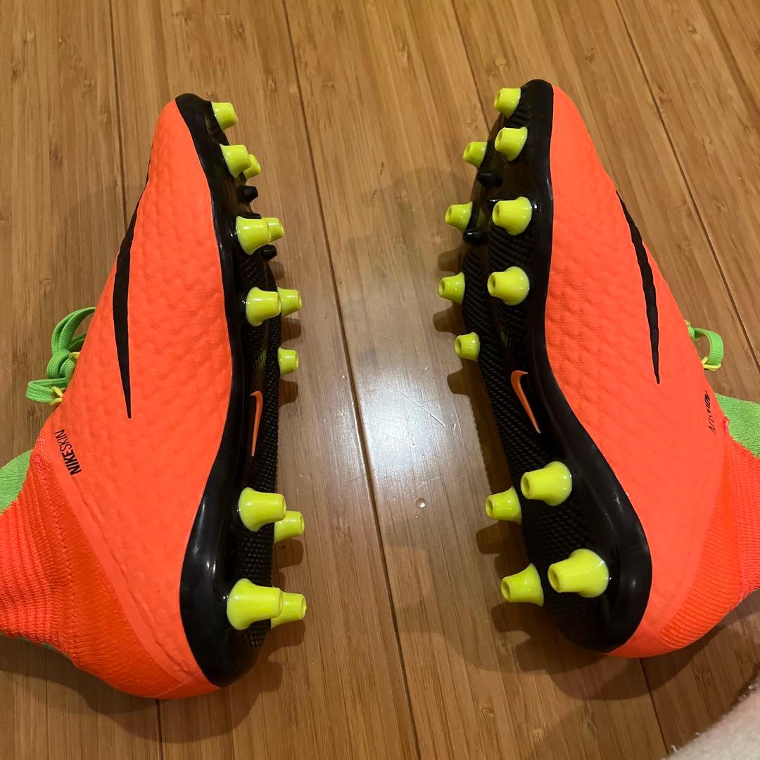 Nike Mercurial サッカーシューズ オレンジ/グリーン　セール中