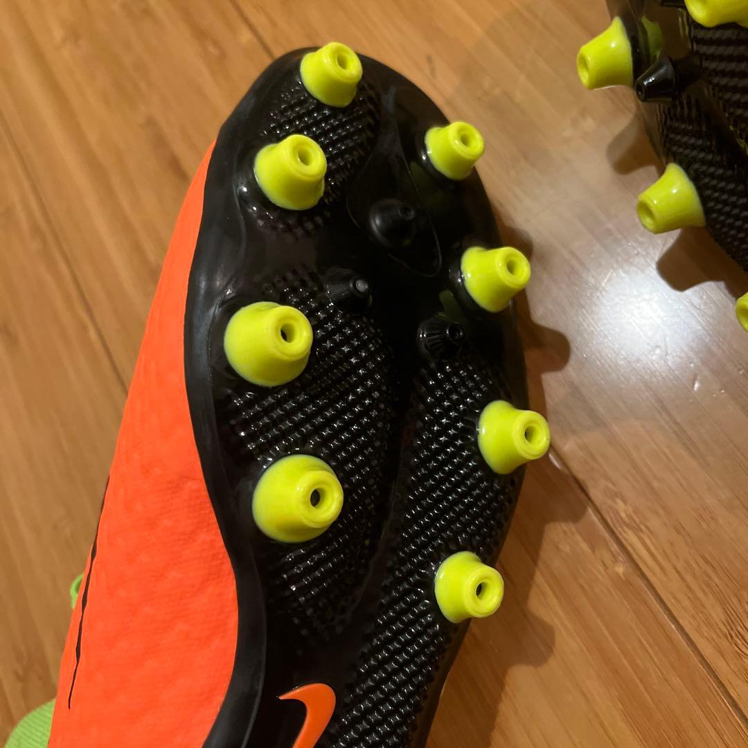 Nike Mercurial サッカーシューズ オレンジ/グリーン　セール中