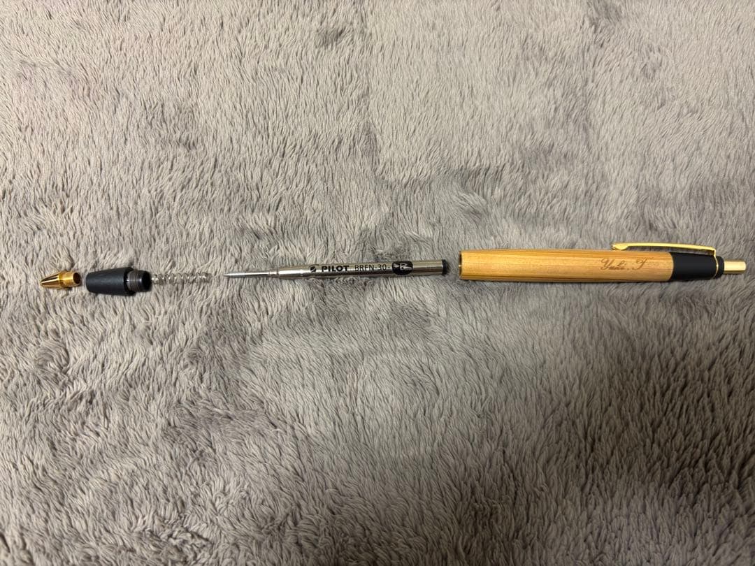 さんかんしおん　野原工芸　檜　ボールペン