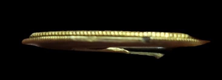 金着せ切羽　二枚一組　武具