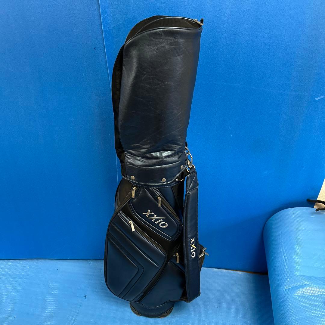 XXIO ゴルフバッグ ネイビー 5分割収納・ユニセックス