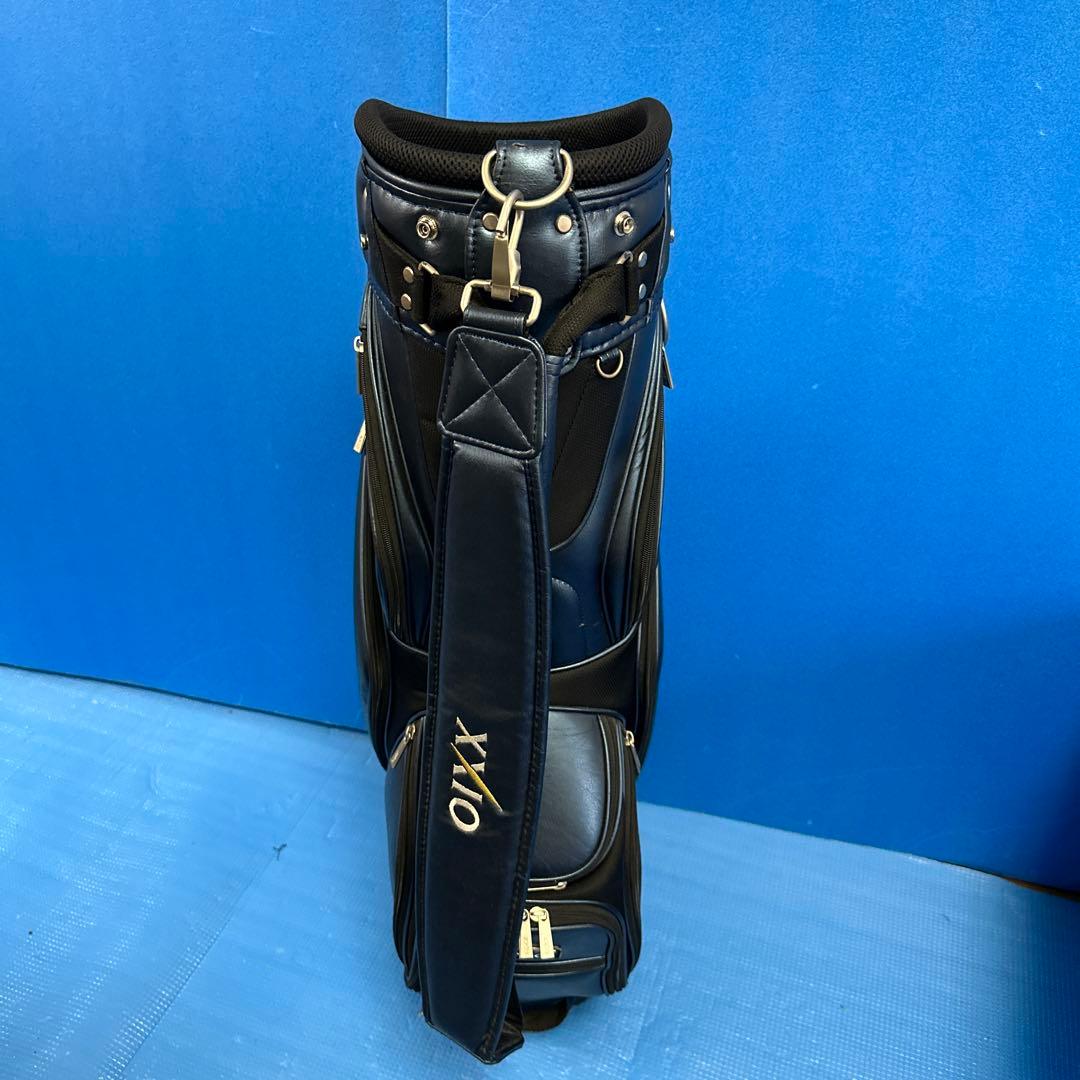 XXIO ゴルフバッグ ネイビー 5分割収納・ユニセックス