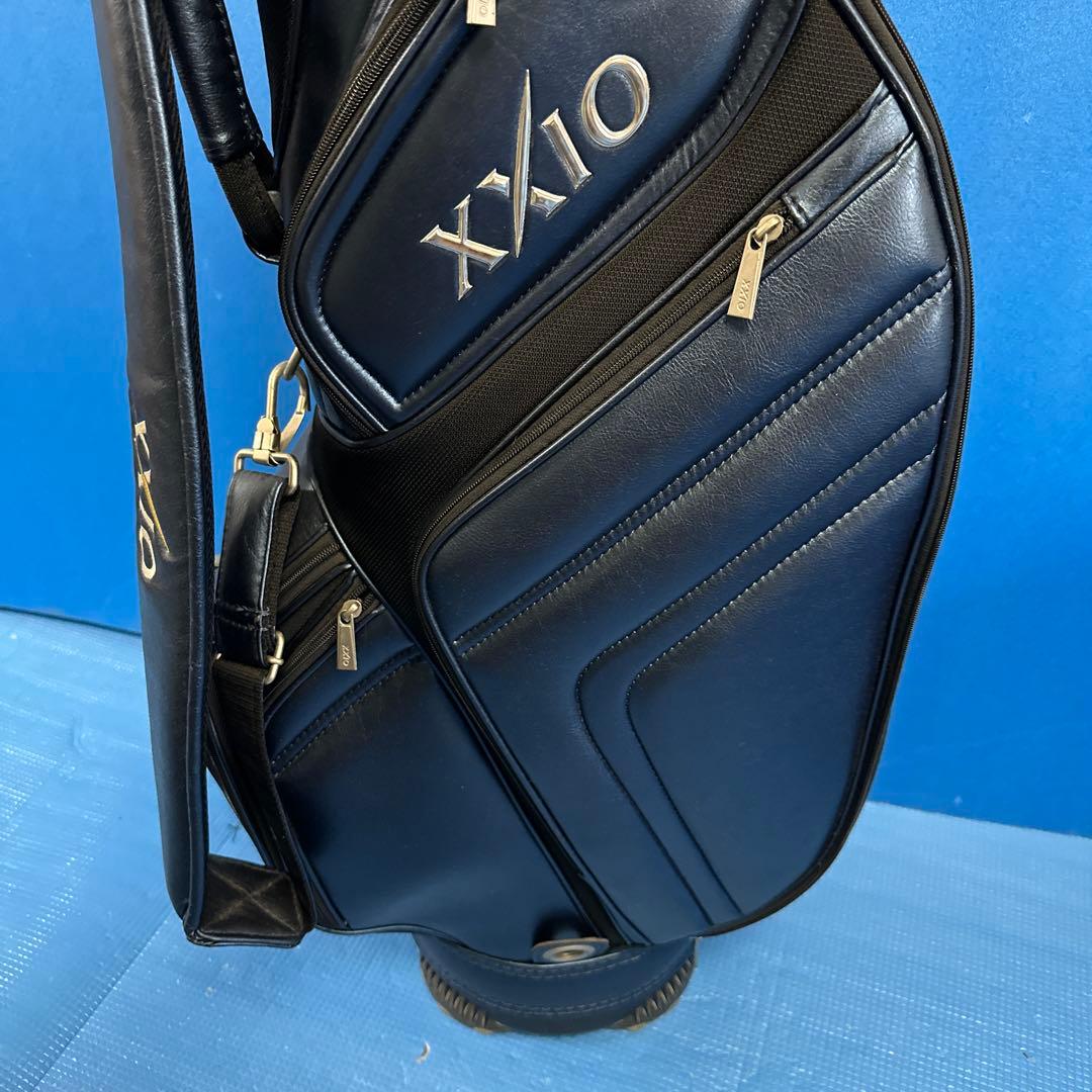 XXIO ゴルフバッグ ネイビー 5分割収納・ユニセックス