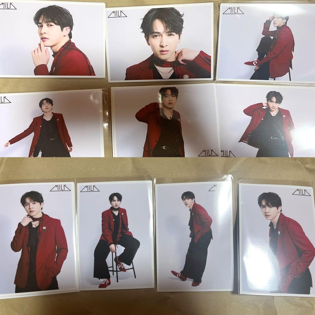 MILK 吉田仁人　生誕　赤衣装コンプ　青衣装セミコンプセット