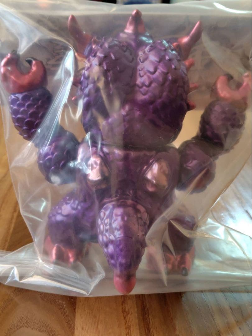 TOY SOLDIER 珍龍 紫 後藤彩色所 ソフビ インディーズ