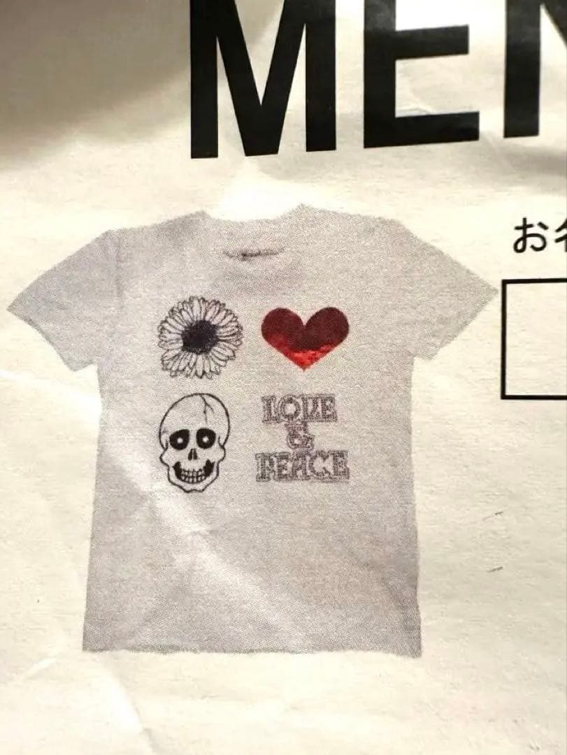 吉井和哉×Amplified限定コラボTシャツLOVE＆PEACE