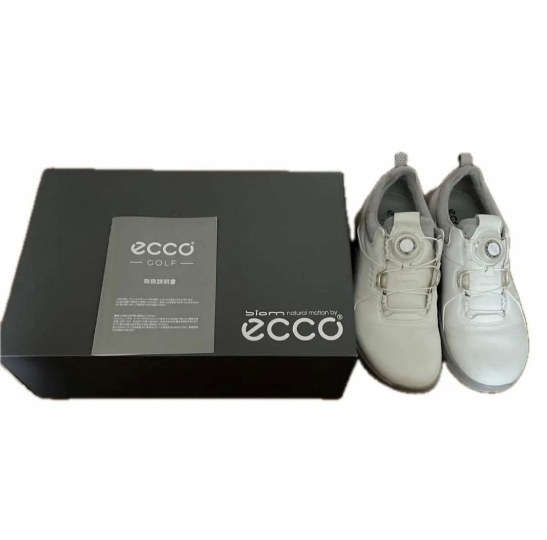 ECCO ゴルフシューズ スパイクレス　レディース