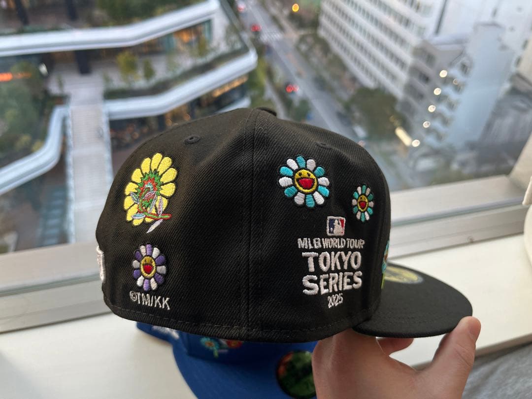 MLB TOKYO SERIES 開幕戦NEW ERA村上隆キャップ 7 1/8