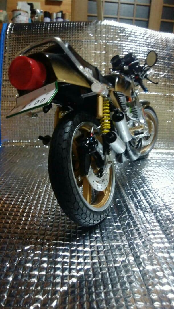 カワサキKH400  1/6   部分スクラッチ