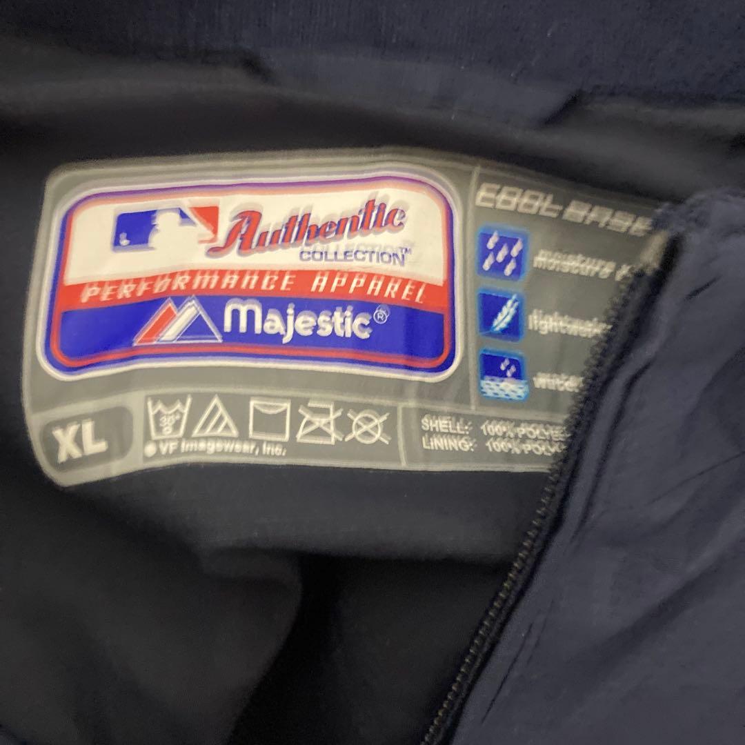 MLB デトロイト タイガース アノラック プルオーバージャケット ハーフジップ