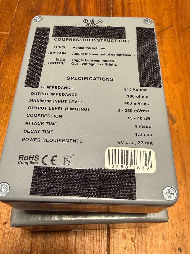 JHS ROSS COMPRESSOR ロス コンプレッサー