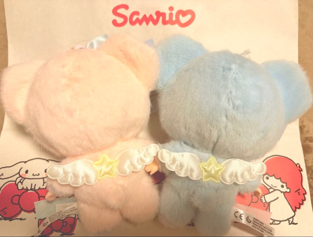 サンリオ リトルツインスターズ 星空のエンジェル マスコットホルダー