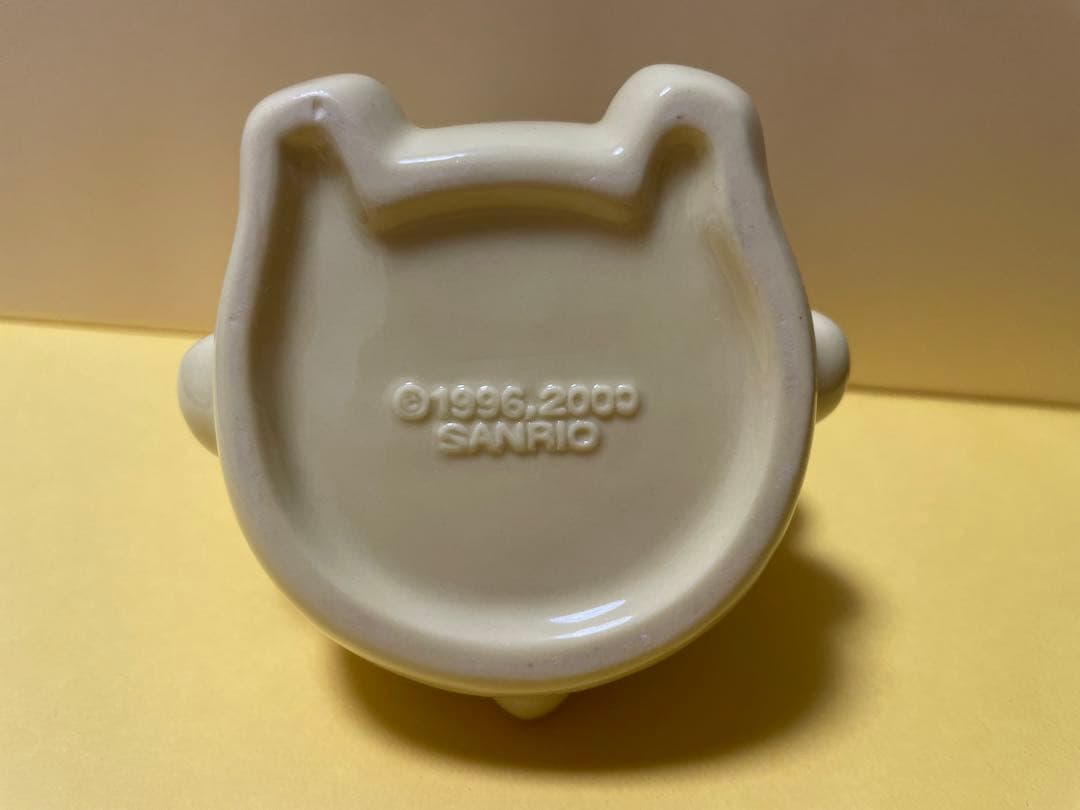 ポムポムプリン　陶器製 小物入れ　ペン立て　2000年製