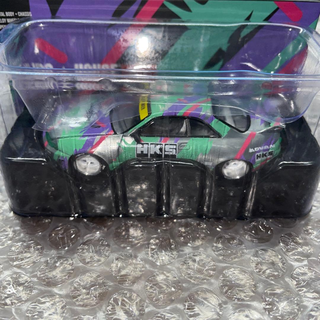 街道ハウス　日産　スカイライン　GT-R R33 HKS チェスカー　未使用品