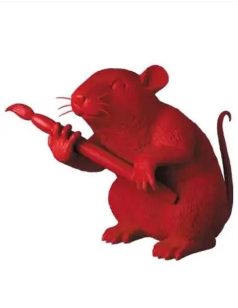 LOVE RAT（RED Ver.) バンクシー　メディコムトイ