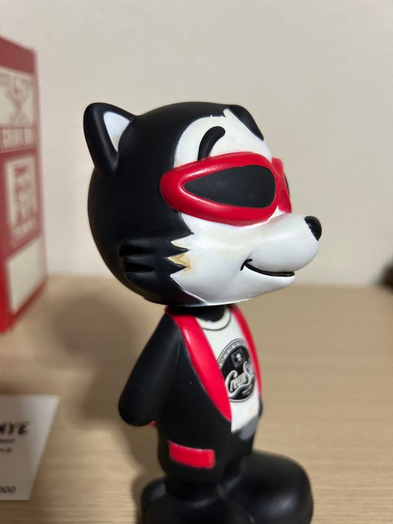 CREAMSODA★Temmye★ボビングヘッドフィギュア★新品★1stレッド