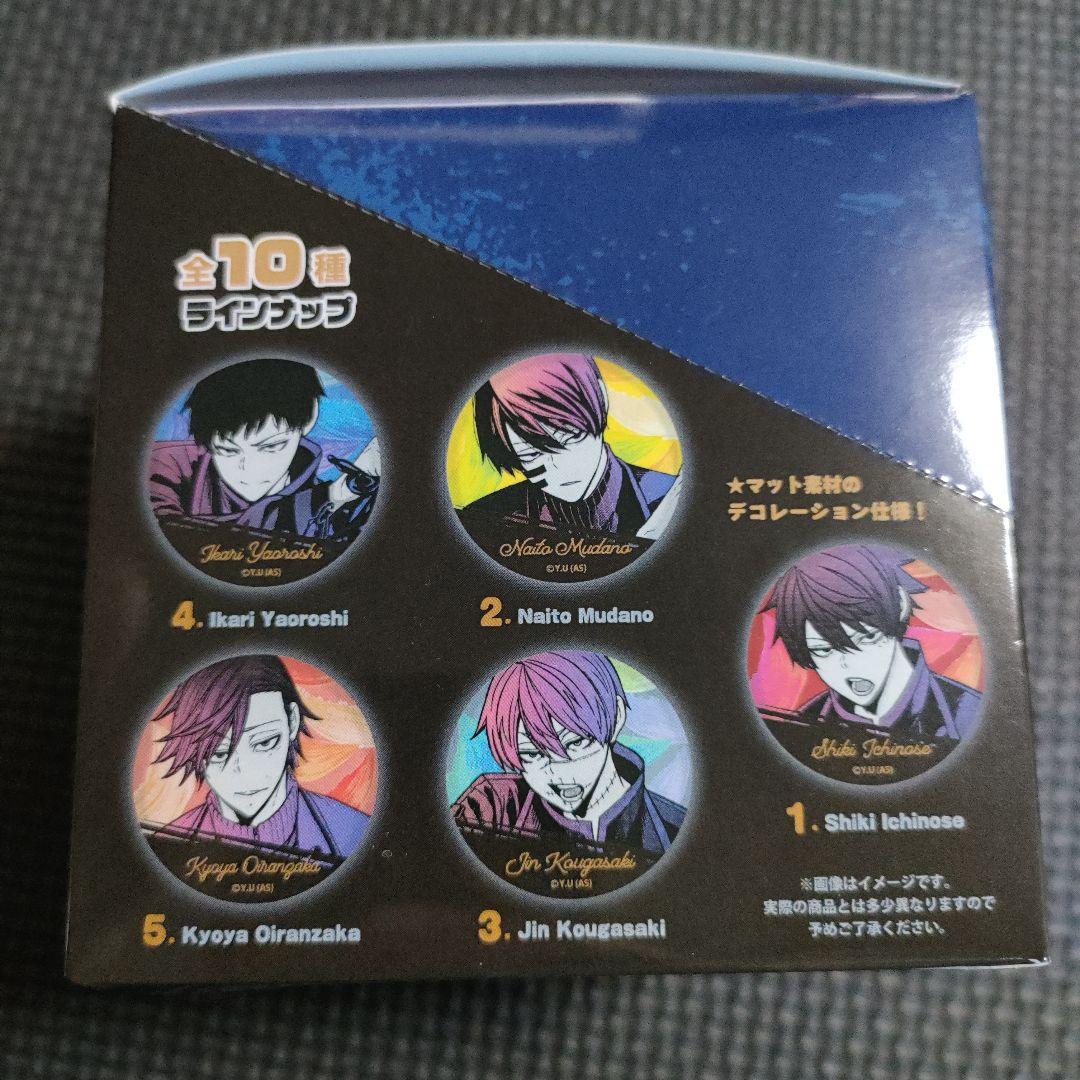 【まとめ売り】　桃源暗鬼　缶バッジBOX　バニー　メタリック　ハート型