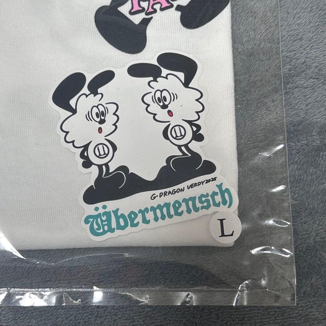 VERDY G-DRAGON Tシャツ ジヨン 大阪限定 L ステッカー付