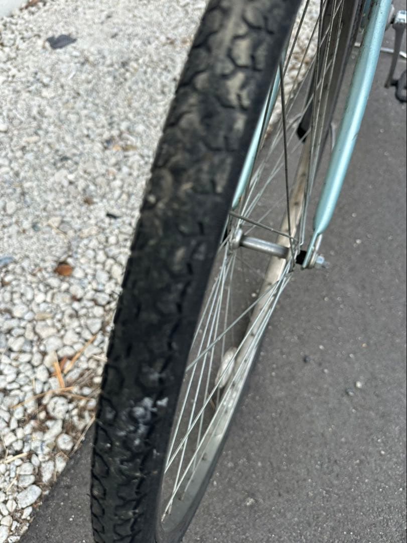 R56 愛知 ブリヂストン B5F BU605 エブリッジ 26インチ 水色