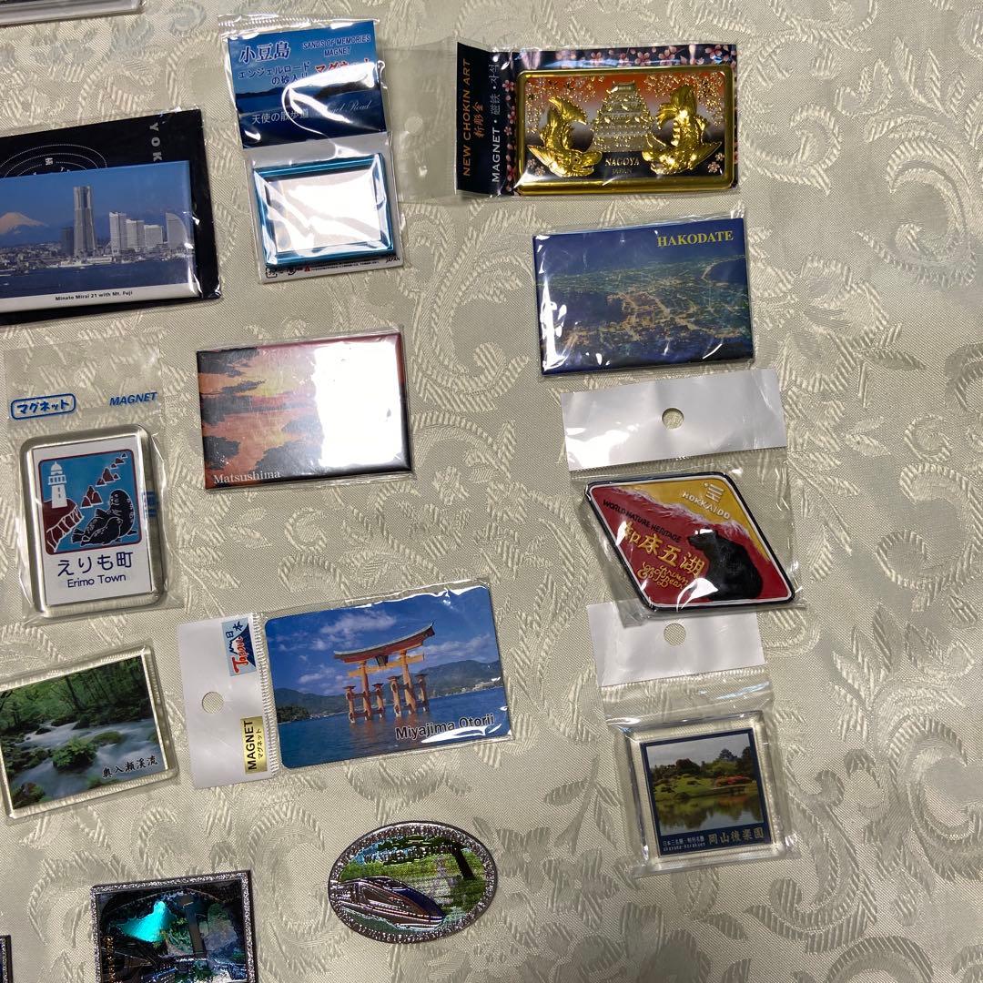 日本の観光地マグネットコレクション30個
