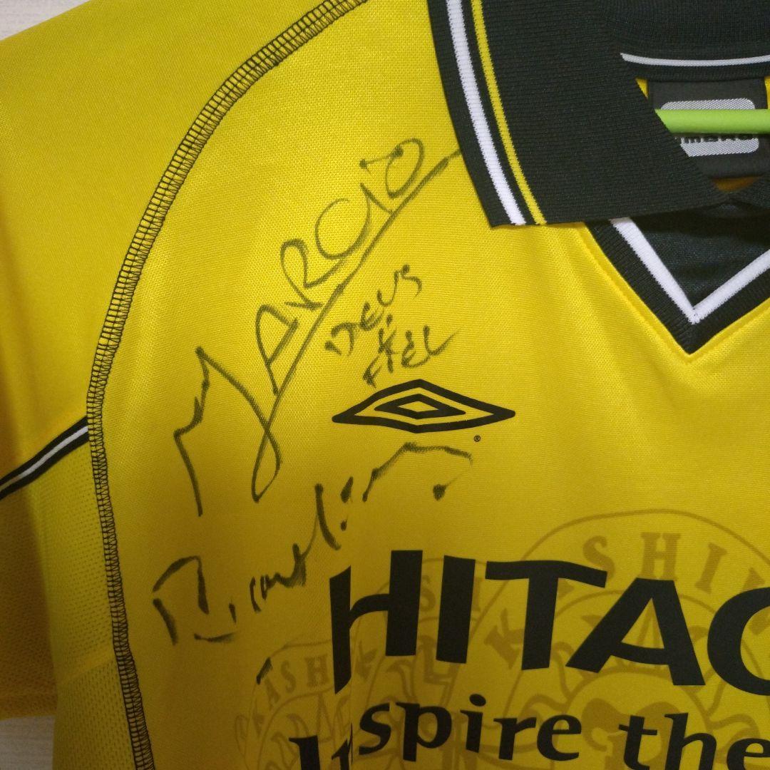 柏レイソル2002年チームメンバー　直筆サイン入りユニフォーム