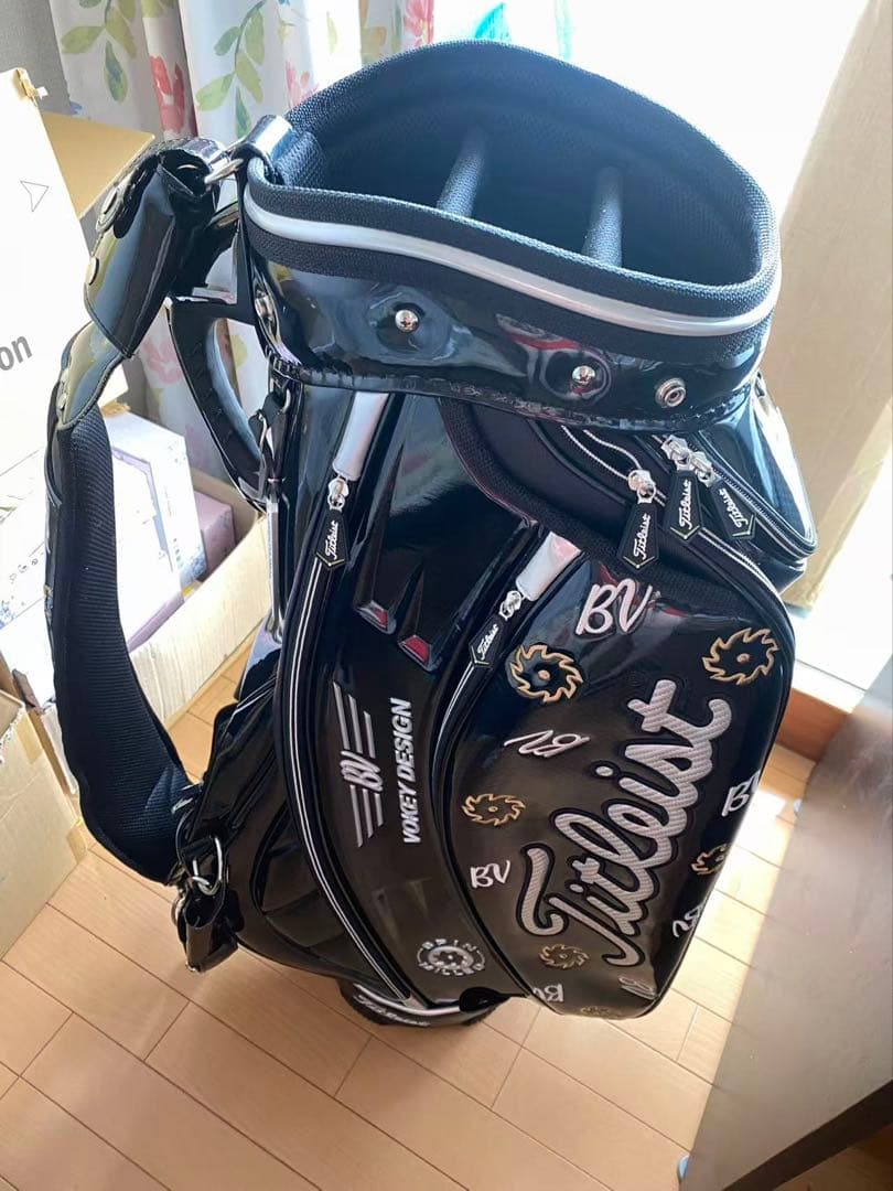 キャディバッグ PUレザー スポーツゴルフバッグ メンズゴルフバッグ レディース