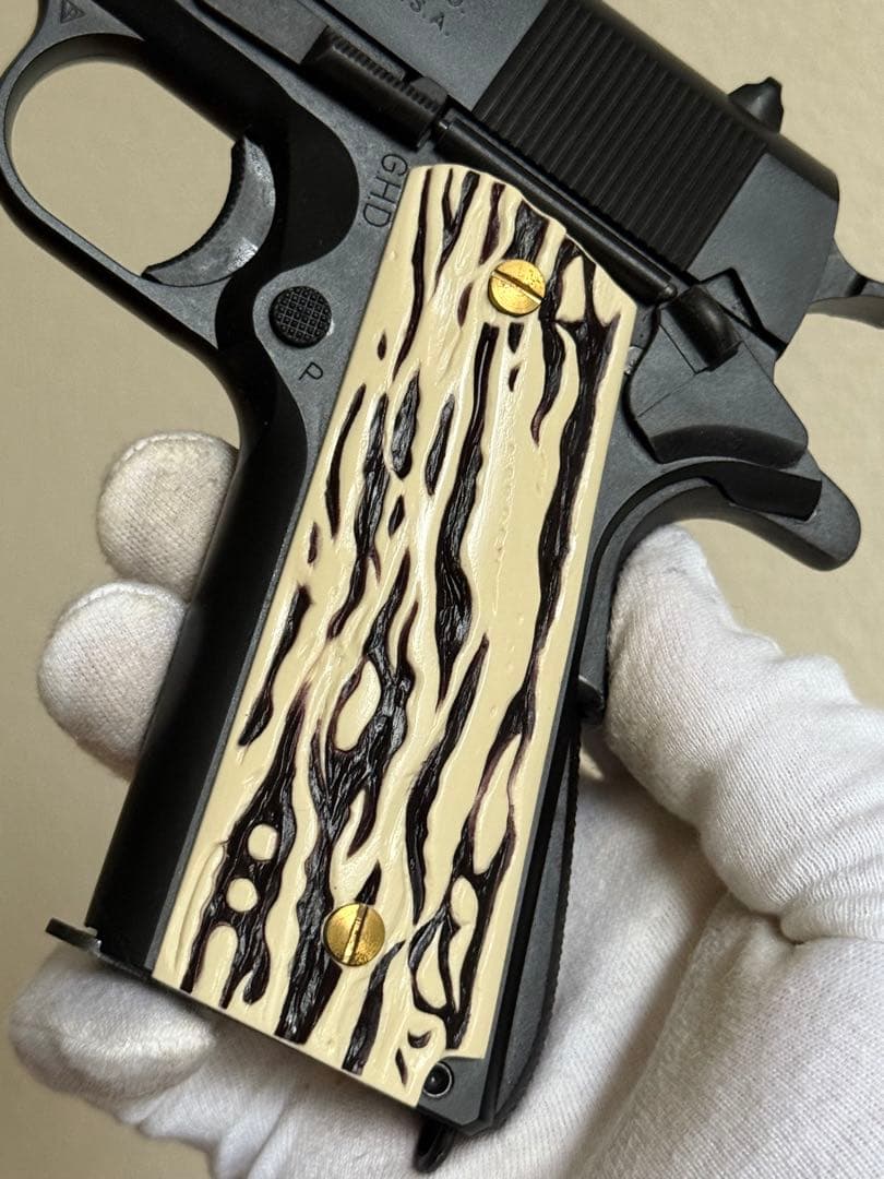 MGC コルト M1911A1 HW ガバメント 象牙グリップ ガスガン