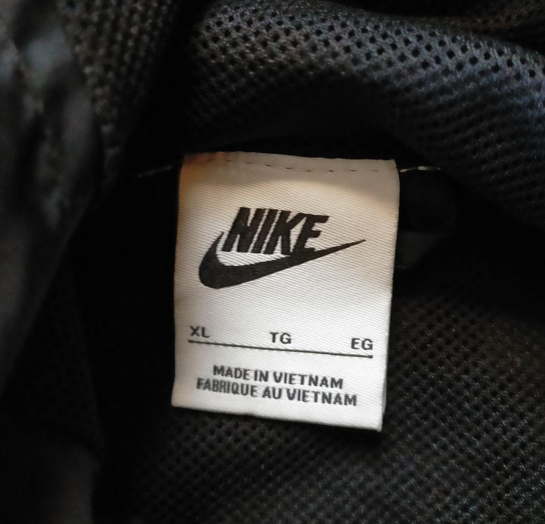 NIKE ウーブン ナイロン ジャケット パンツ 上下 ウインドブレーカー 黒