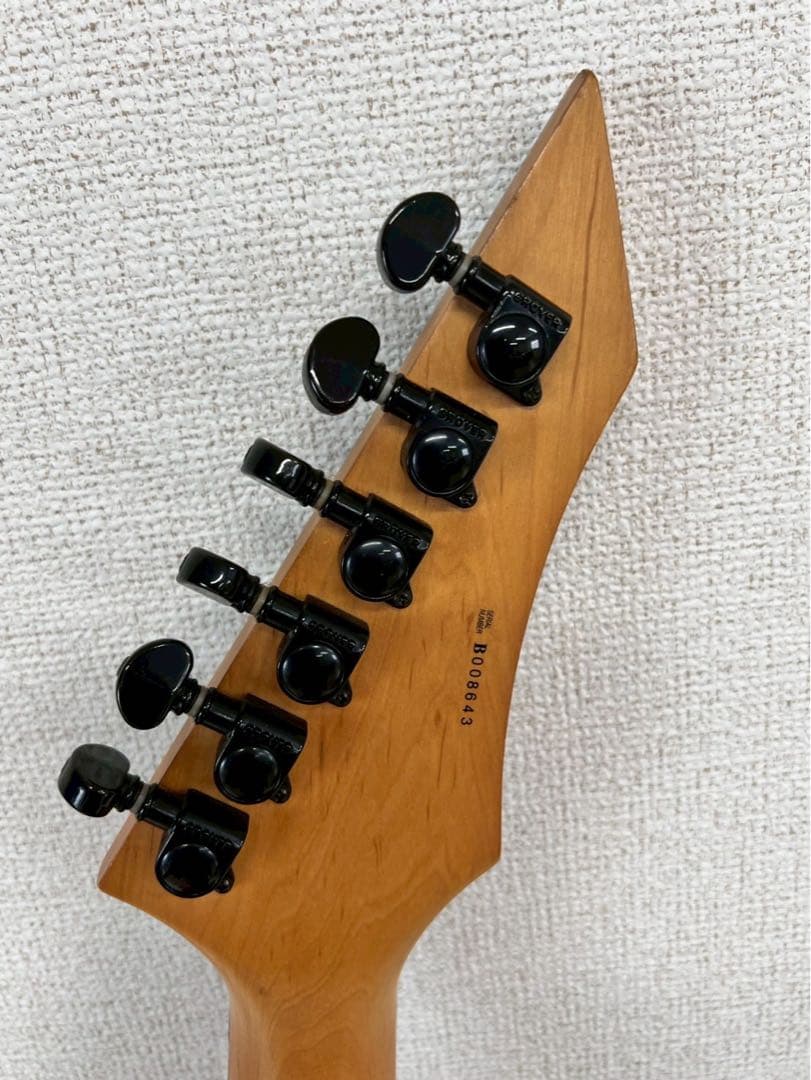 Killer エレキギター ブラック Floyd Rose搭載 ※傷多め・現状品